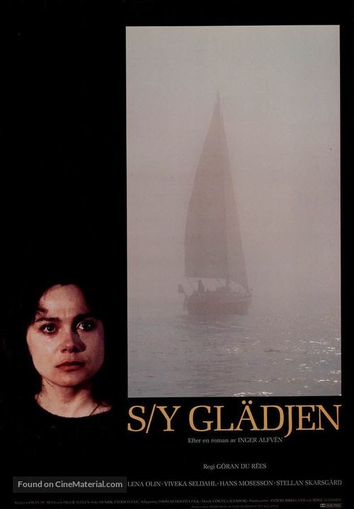 s/y Gl&auml;djen - Swedish Movie Poster