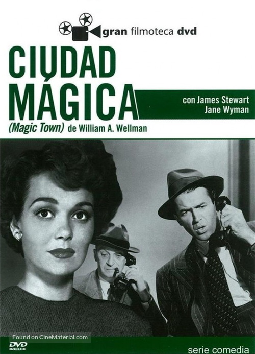 Magic Town - Spanish DVD movie cover