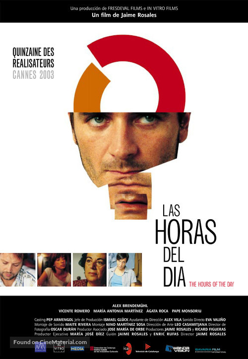 Las horas del d&iacute;a - Spanish Movie Poster