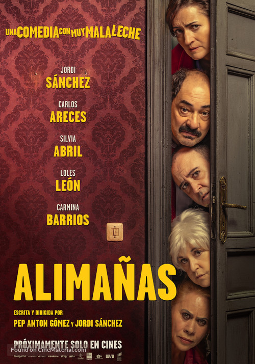 Alima&ntilde;as - Spanish Movie Poster