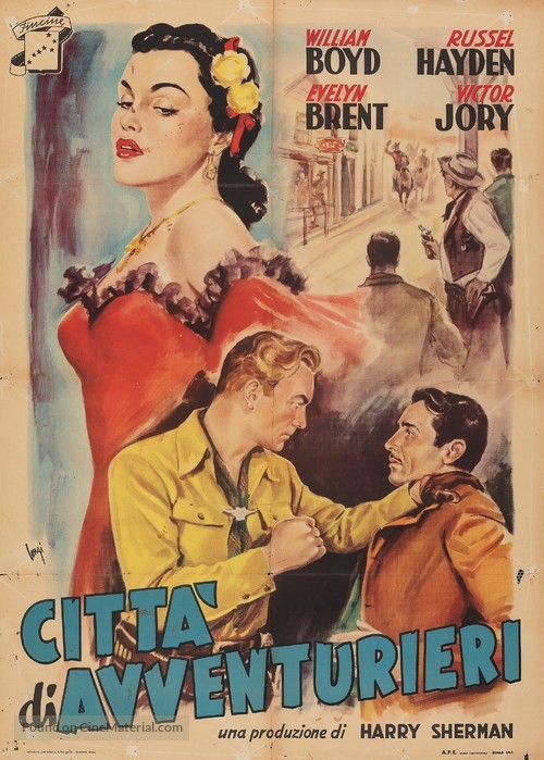 Wide Open Town - Italian Movie Poster