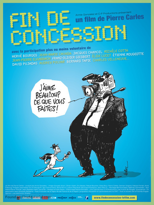 Fin de concession - French Movie Poster