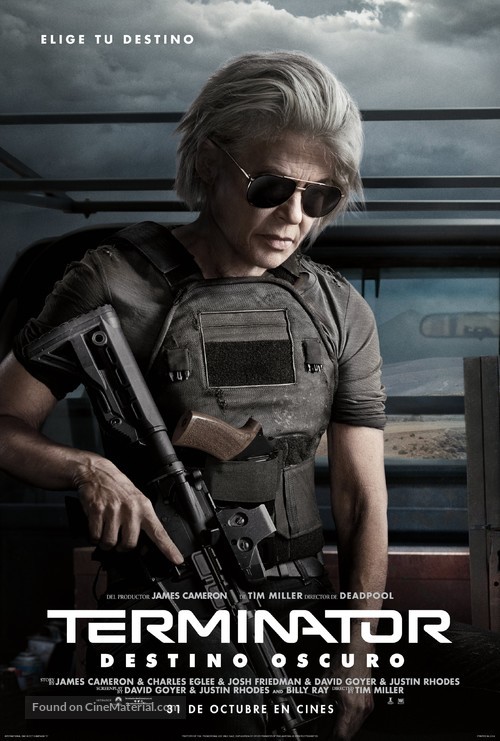 Terminator: Dark Fate - Spanish Movie Poster
