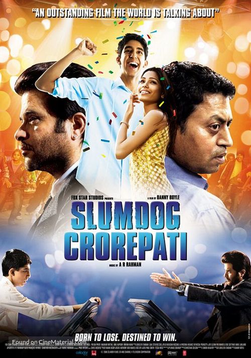 Slumdog Millionaire - Indian Movie Poster