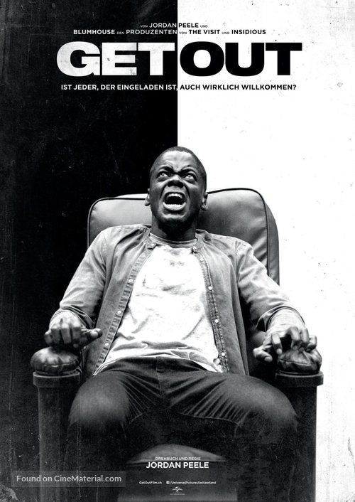 Get Out - Swiss Movie Poster