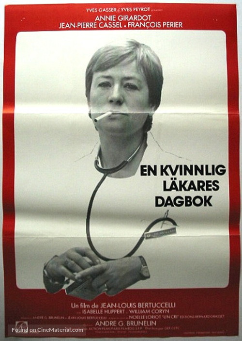 Docteur Fran&ccedil;oise Gailland - Swedish Movie Poster