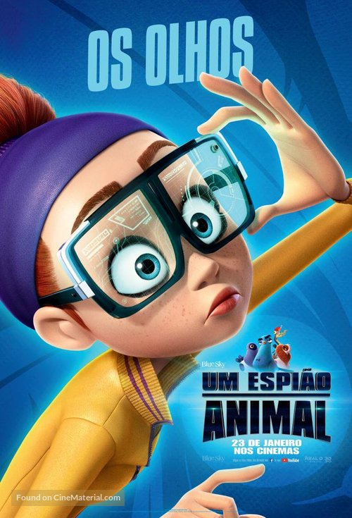 Spies in Disguise - Brazilian Movie Poster