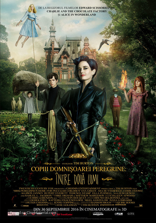 Miss Peregrine&#039;s Home for Peculiar Children - Romanian Movie Poster