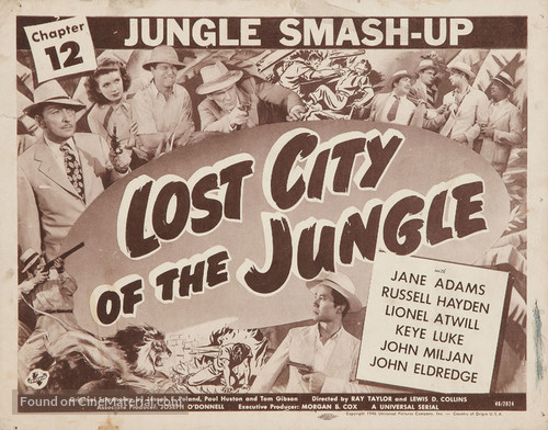 Lost City of the Jungle - Movie Poster