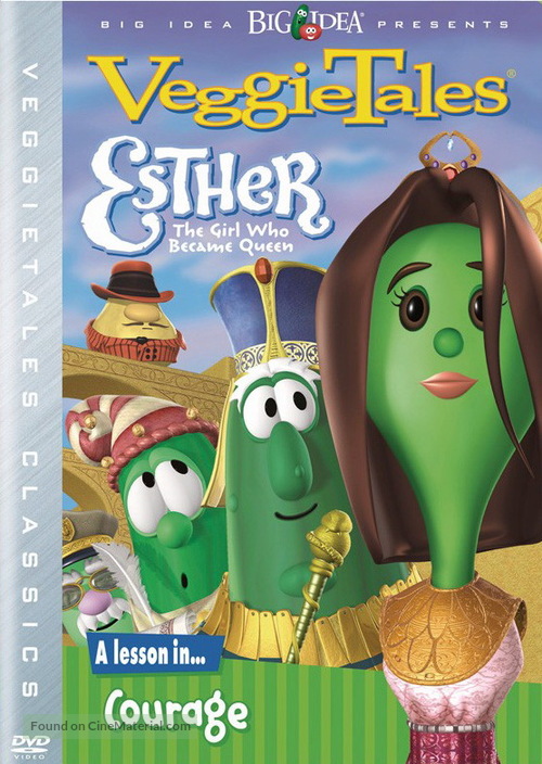 VeggieTales: Esther, the Girl Who Became Queen - DVD movie cover