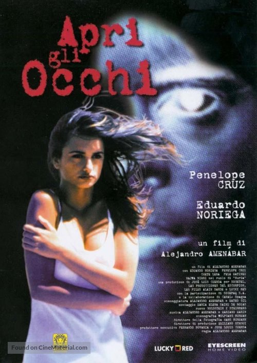 Abre los ojos - Italian Movie Poster