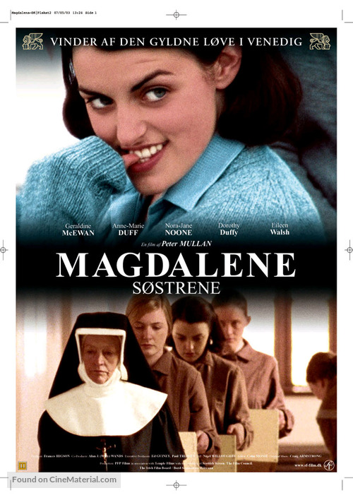 The Magdalene Sisters - Danish poster