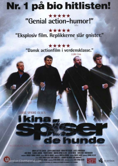 I Kina spiser de hunde - Danish DVD movie cover