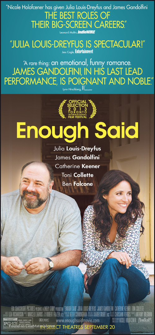 Enough Said - Movie Poster