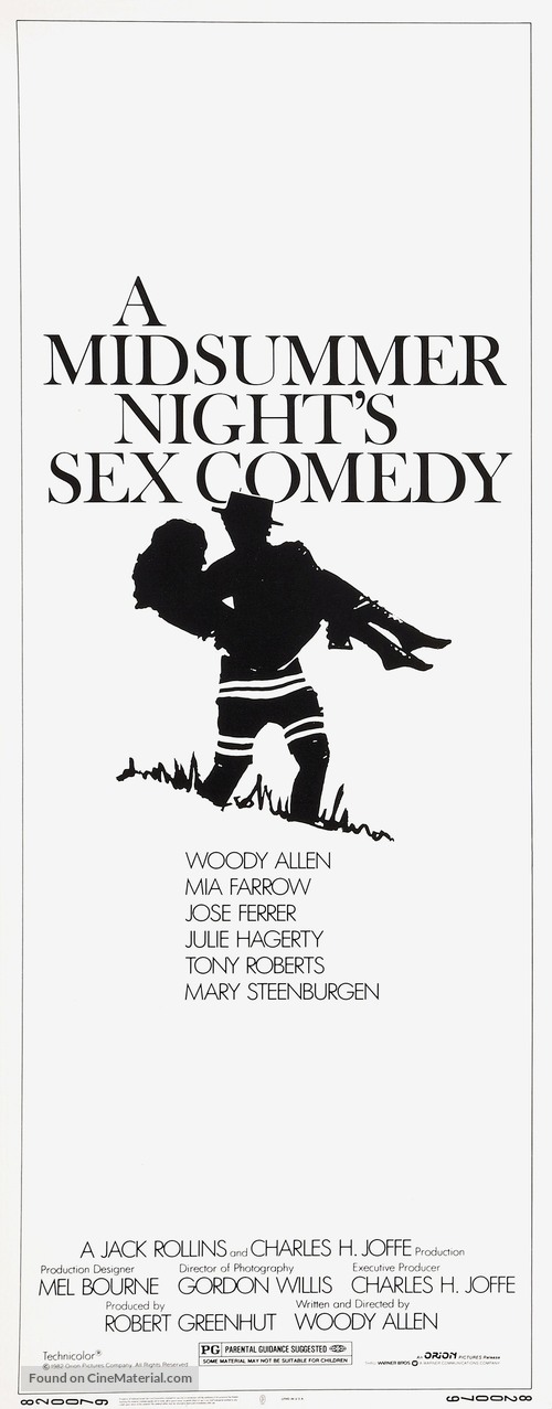 A Midsummer Night&#039;s Sex Comedy - Movie Poster