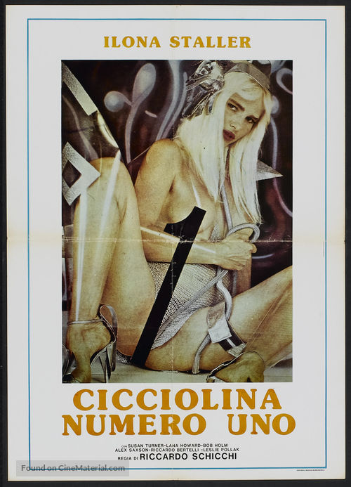 Cicciolina Number One - Spanish Theatrical movie poster