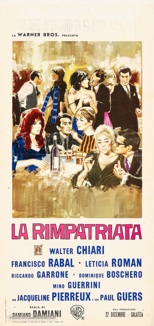 La rimpatriata - Italian Movie Poster