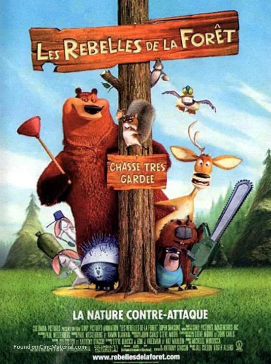 Open Season - French Movie Poster