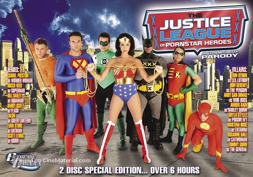 Justice League of Porn Star Heroes - Movie Cover