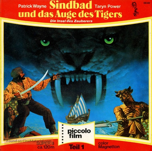 Sinbad and the Eye of the Tiger - German Movie Cover