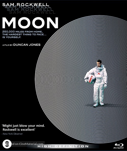 Moon - Dutch Blu-Ray movie cover