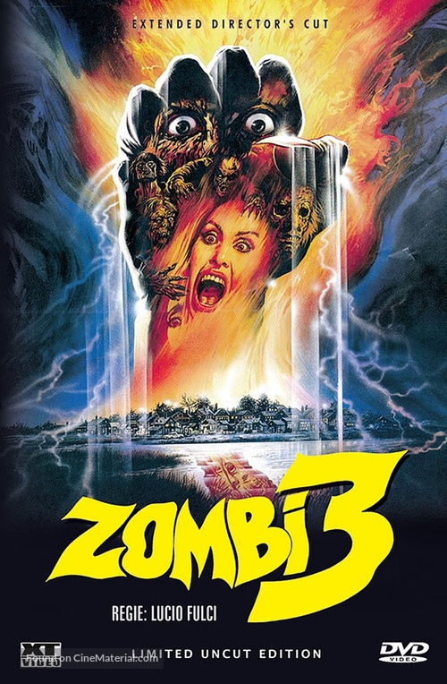 Zombi 3 - Austrian DVD movie cover