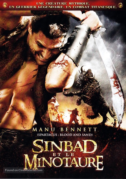 Sinbad and the Minotaur - French DVD movie cover