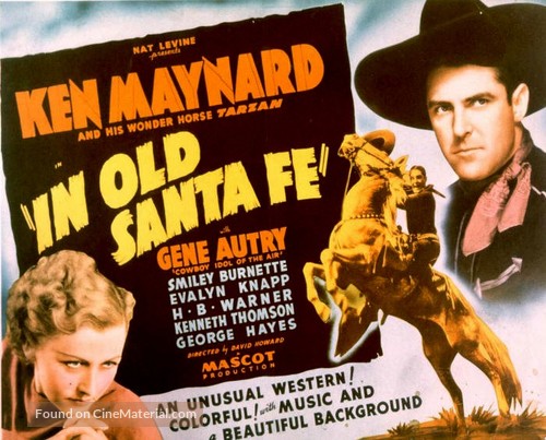 In Old Santa Fe - Movie Poster