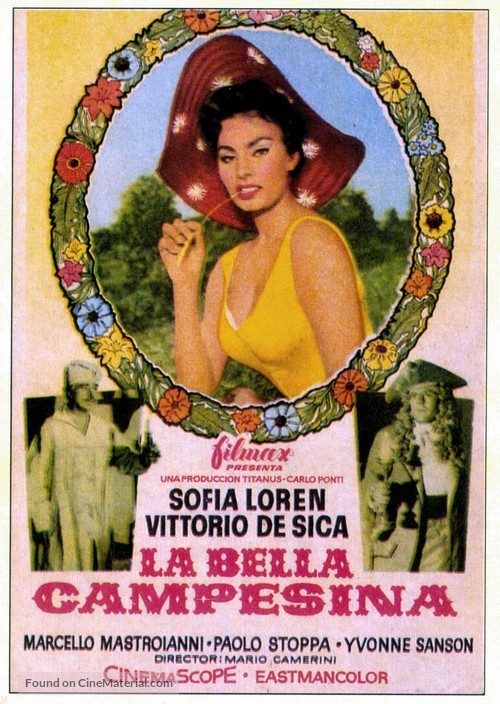 La bella mugnaia - Spanish Movie Poster