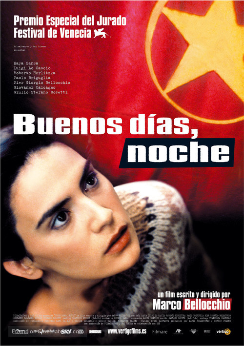 Buongiorno, notte - Spanish Movie Poster