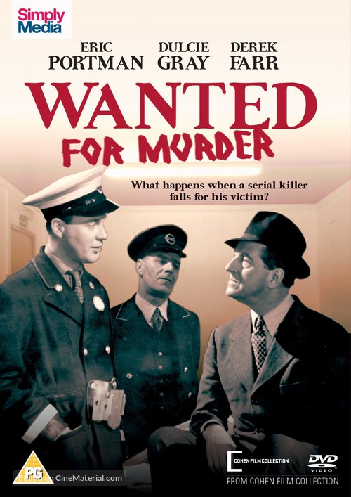 Wanted for Murder - British DVD movie cover