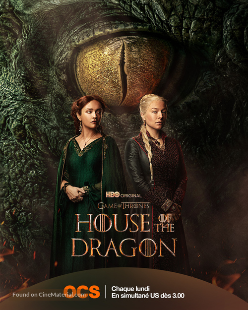&quot;House of the Dragon&quot; - French Movie Poster