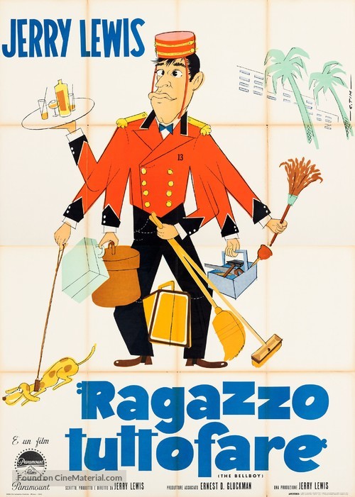 The Bellboy - Italian Movie Poster