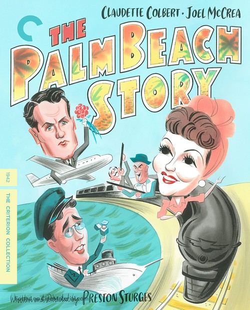 The Palm Beach Story - Blu-Ray movie cover