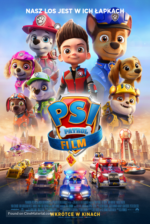 Paw Patrol: The Movie - Polish Movie Poster