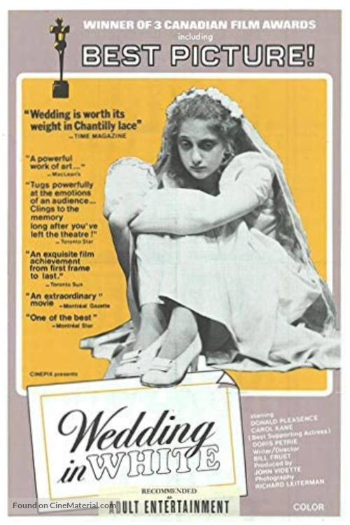 Wedding in White - Canadian Movie Poster