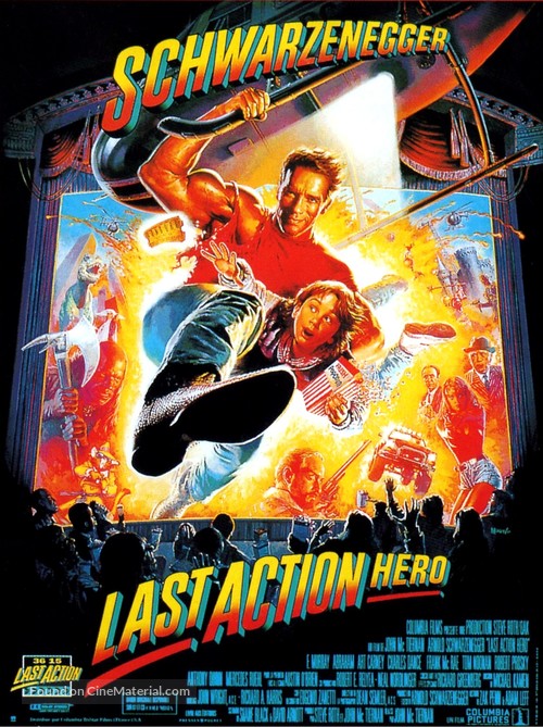 Last Action Hero - French Movie Poster