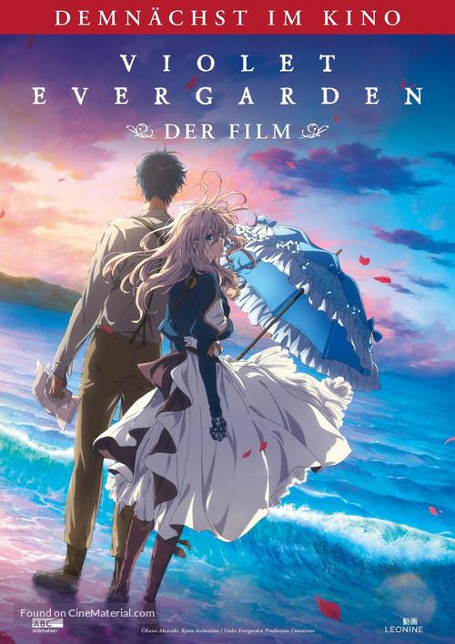 Gekijouban Violet Evergarden - German Movie Poster