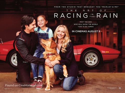 The Art of Racing in the Rain - British Movie Poster