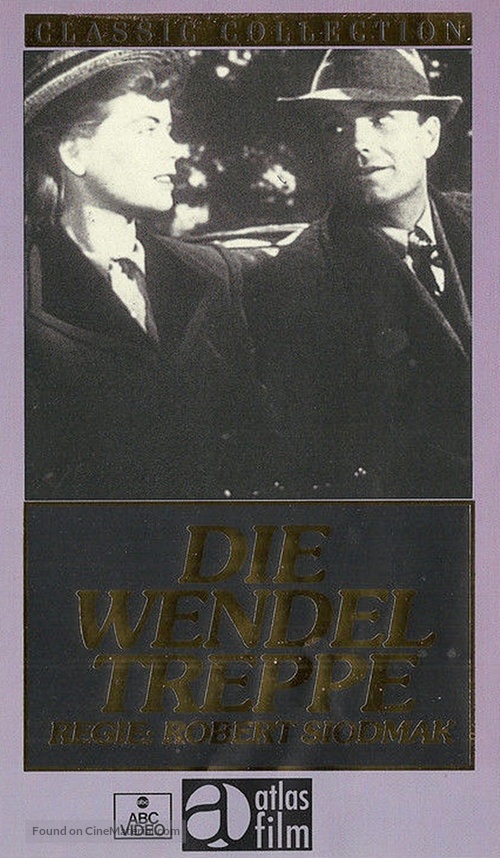 The Spiral Staircase - German VHS movie cover