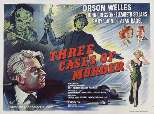 Three Cases of Murder - British Movie Poster