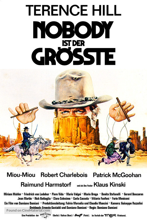 Un genio, due compari, un pollo - German Movie Poster