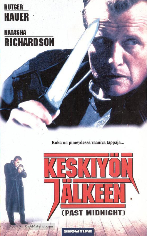 Past Midnight - Finnish VHS movie cover
