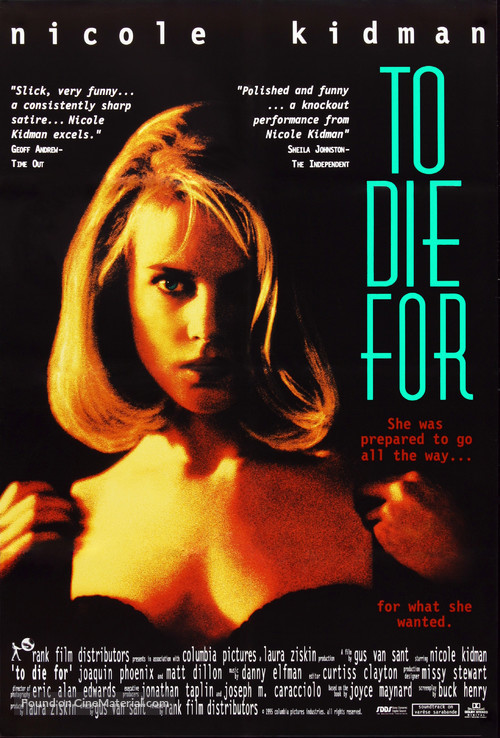 To Die For - Movie Poster