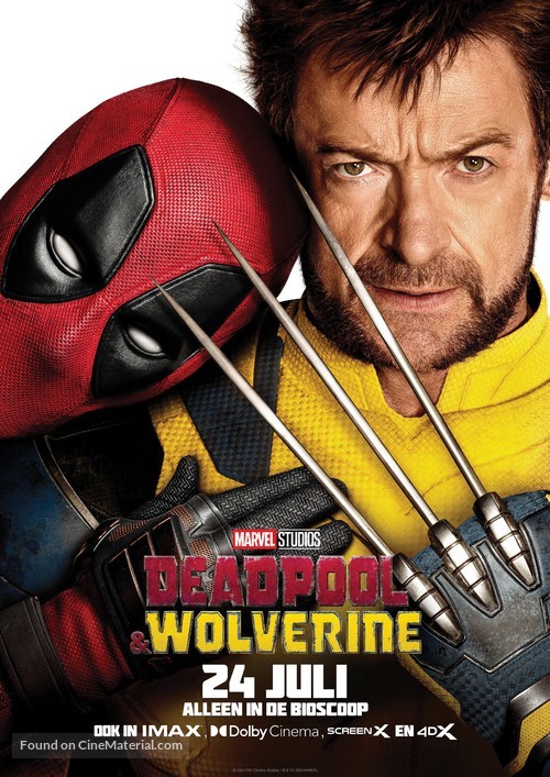 Deadpool &amp; Wolverine - Dutch Movie Poster