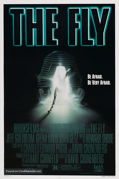 The Fly - Theatrical movie poster