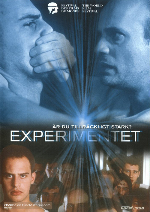 Das Experiment - Swedish DVD movie cover