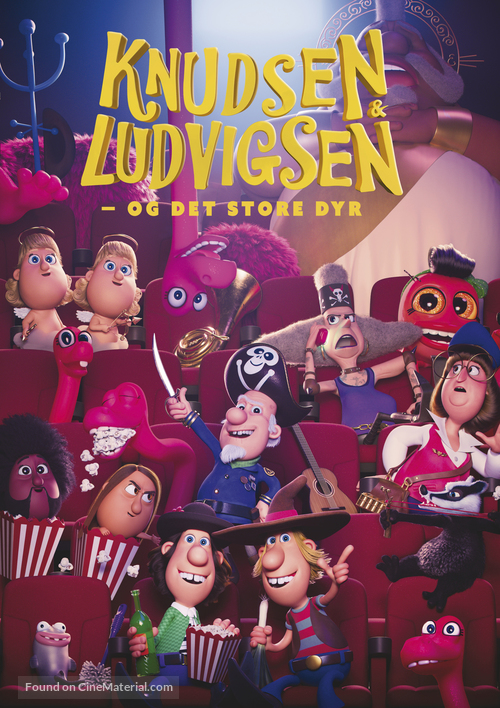 Knutsen &amp; Ludvigsen 2 - Det Store Dyret - Danish Movie Cover