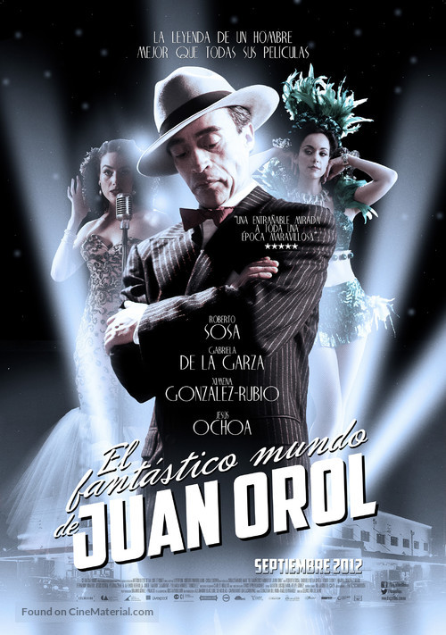 El fant&aacute;stico mundo de Juan Orol - Mexican Movie Poster