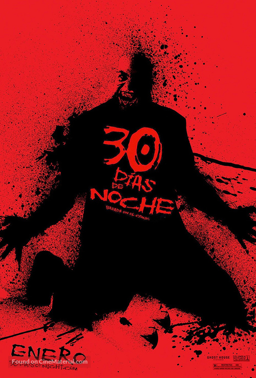 30 Days of Night - Venezuelan poster